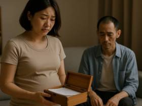 Biết tôi có thai, chồng im lặng đưa 500 triệu và một tờ đơn ly hôn