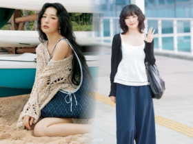 Nữ thần Hàn Quốc đến Việt Nam "mưa lời khen" vì bộ ảnh xinh lung linh, gu thời trang ngoài đời chất khỏi bàn