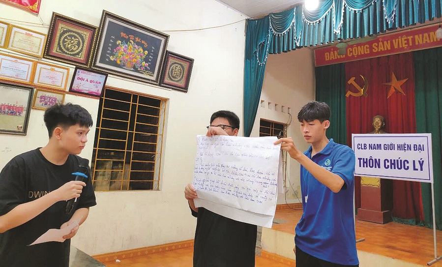 Nam giới chung tay thúc đẩy bình đẳng giới - 1