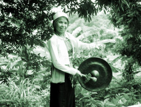 Nghệ nhân tâm huyết với cồng chiêng