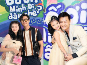 Bé Kitty "Bố Ơi Mình Đi Đâu Thế" phổng phao khó nhận ra sau 7 năm, bố giờ làm nam thần VTV nức tiếng