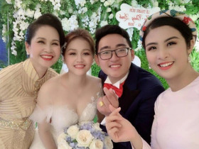 "Mẹ chồng có tiếng" phim giờ vàng khoe "con gái" là Hoa hậu đang mang bầu, ông xã NSƯT nịnh cả vợ lẫn ái nữ