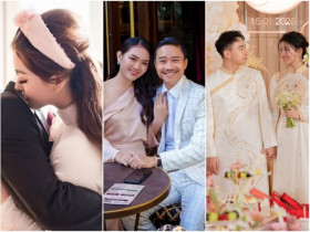 Cùng thuộc thế hệ 2k, 3 nàng hậu này đều lấy chồng đại gia, có người lấy mối tình đầu hơn 16 tuổi