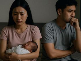 Chị đồng nghiệp đến thăm tôi ở cữ nói 1 câu đúng 9 từ, chồng đòi ly hôn