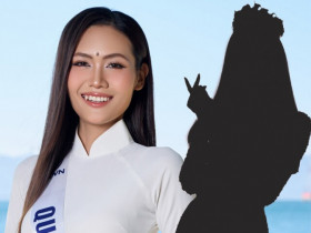 Nhan sắc thí sinh cao nhất đường đua Hoa hậu Hoàn vũ Việt Nam, là học trò một nàng hậu đình đám quốc tế