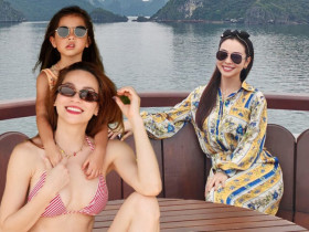 Phong cách đi biển của 3 sao nữ đình đám: Người "cháy" với bikini, người "kín cổng cao tường" vẫn gây thương nhớ