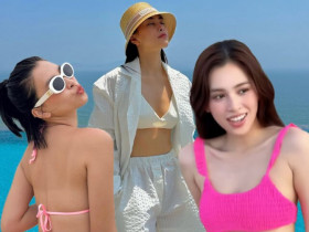 Muốn chạm ngưỡng gợi cảm như Hoa hậu Tiểu Vy, chỉ cần mua ngay 3 mẫu áo tắm này