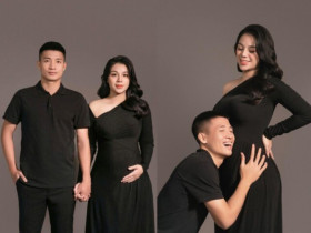 3 lần vượt cạn của vợ Bùi Tiến Dũng: Một mình sinh con, sau 1 tháng đã “gây sốt” vì nhan sắc