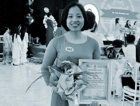 Nữ công nhân nhiệt huyết với nghề