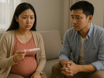 Tôi phát hiện bầu được 2 tháng thì chồng cũng báo tin: “Anh chuẩn bị làm bố… lần 2”