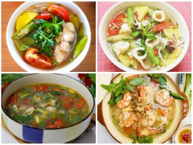 10 món canh chua ngon lại dễ ăn cho ngày hè nắng nóng, cả nhà chan chan, húp húp không còn một giọt