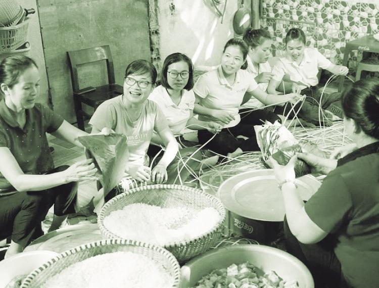 Làm giàu từ bánh chưng “Mai béo”
