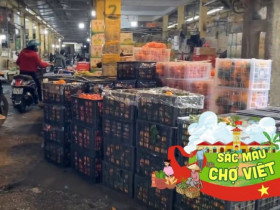 Khu chợ đầu mối "không ngủ" giữa lòng Thái Bình: Lúc nào cũng đông đúc người mua bán vì giá cực rẻ