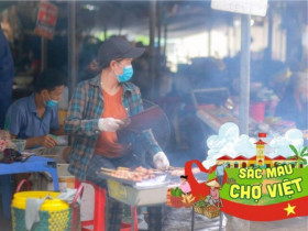 Chợ quê cách Hà Nội 50 km đã tồn tại hàng trăm năm, bán những món ăn dân dã không phải đâu cũng có