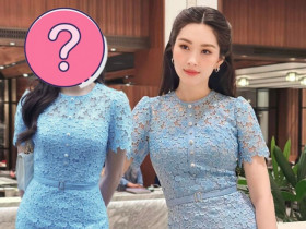 Xuất hiện mỹ nhân tựa như chị em với Đặng Thu Thảo, diện chung một mẫu đầm nhan sắc mười phân vẹn mười