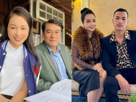 Cặp bố con Cha Tôi Người Ở Lại có quá khứ "yêu đương", Minh Hương từ "con" hóa "bạn gái" NSND Mạnh Cường