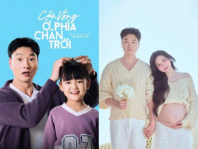 "Thái tử Thiên Thai" Trọng Lân nhận tin vui kép: Ngoài đời vợ bầu xinh như hoa, lên phim lại làm "gà trống nuôi con"