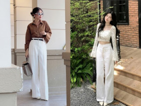 Vì sao phụ nữ 30+ nhất định phải có 1 chiếc quần trắng? 3 nên – 3 không khi diện quần trắng để không bị “phản chủ”
