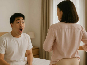 Vợ đi công tác 2 tuần, tôi giục ngủ sớm vì nhớ quá, nào ngờ suýt ngất khi cô ấy thay đồ