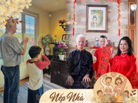 Vợ Việt dạy chồng Tây gói bánh tét, đưa cả hồn quê sang đất Mỹ, giữ nếp nhà bằng sự cân bằng