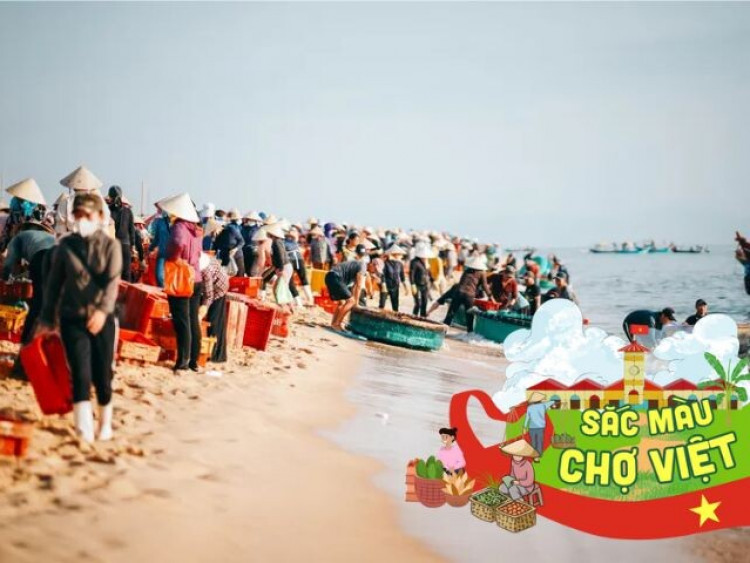 Chợ cá sầm uất bậc nhất Quảng Bình chỉ dân địa phương biết, phải dậy thật sớm mới mua được hải sản ngon-bổ-rẻ