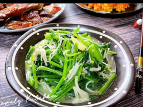 Hai rau này xào chung với nhau ăn ngon chẳng cần đến thịt, vừa dễ nấu lại tốt cho gan