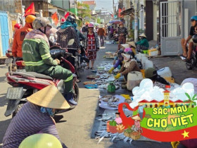 Khu chợ sầm uất bậc nhất Phan Thiết: Xưa chỉ là chợ "chồm hổm" nay hút khách nghìn nghịt vì một lý do?