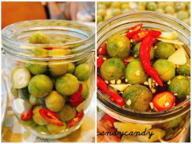 Cách làm sấu ngâm mắm giòn ngon, chua cay mặn ngọt, không sợ nổi váng cho bữa cơm hè thêm hấp dẫn