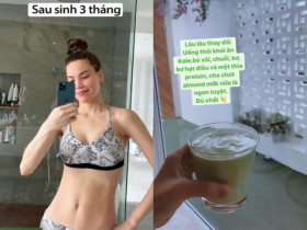 Thứ nước thần kỳ chỉ mất 5 phút chuẩn bị giúp nữ ca sĩ U40 trẻ khoẻ, đứng cạnh con trai 15 tuổi như hai chị em