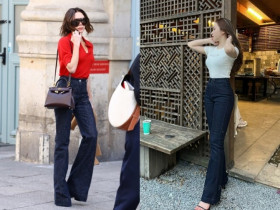 Hội sành mặc đang đua nhau săn lùng quần jeans màu gì mà lên dáng đỉnh, mặc đâu nổi đó?