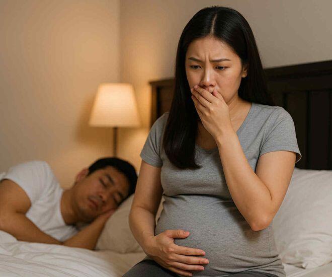 Bầu 6 tháng, tôi vẫn tin chồng là người đàn ông hoàn hảo cho đến đêm anh thì thầm một cái tên lạ trong mơ - 1