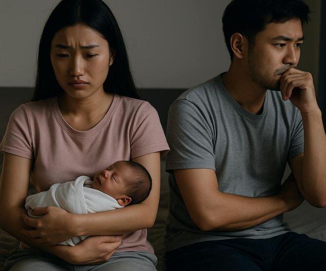 Chị đồng nghiệp đến thăm tôi ở cữ nói 1 câu đúng 9 từ, chồng đòi ly hôn - 1