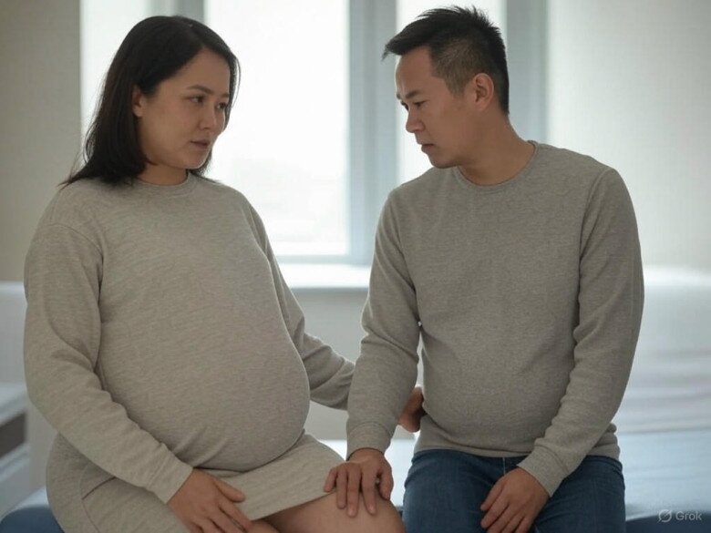 Chồng sợ hãi khi thấy vợ bật dậy giữa đêm, đi đi lại lại trong phòng với ánh mắt hoang mang - 2