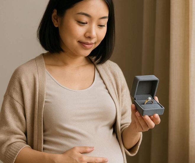 Có bầu, tôi được tặng nhẫn 800 triệu từ người yêu cũ - 1
