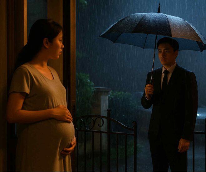 Đêm mưa tôi run rẩy ôm bụng bầu vì một vị khách xuất hiện cùng bí mật động trời - 1