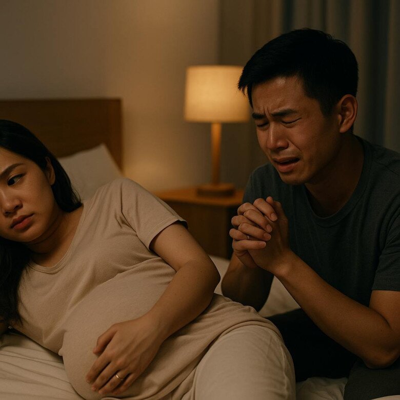 Đêm ngủ nói mơ một câu, chồng bỗng quỳ xuống xin lỗi khiến tim tôi như bị ai bóp nghẹt - 1