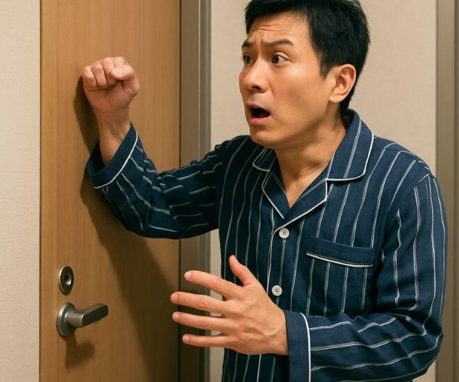 Nửa đêm người đàn ông hàng xóm thở hổn hển đập cửa đòi gặp vợ tôi, nói một câu hốt hoảng - 1