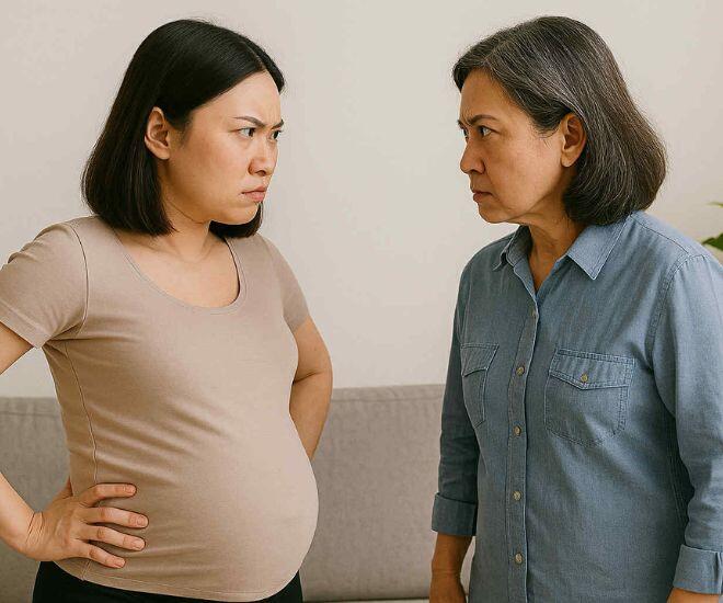Thai kỳ này, tôi chọn block mẹ chồng… chứ không chọn nhịn - 1