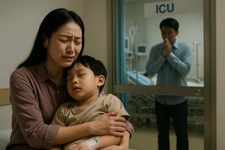 Từng ngủ với người yêu cũ trước ngày cưới, 5 năm sau con tôi cấp cứu và bí mật năm ấy bị phơi bày - 2