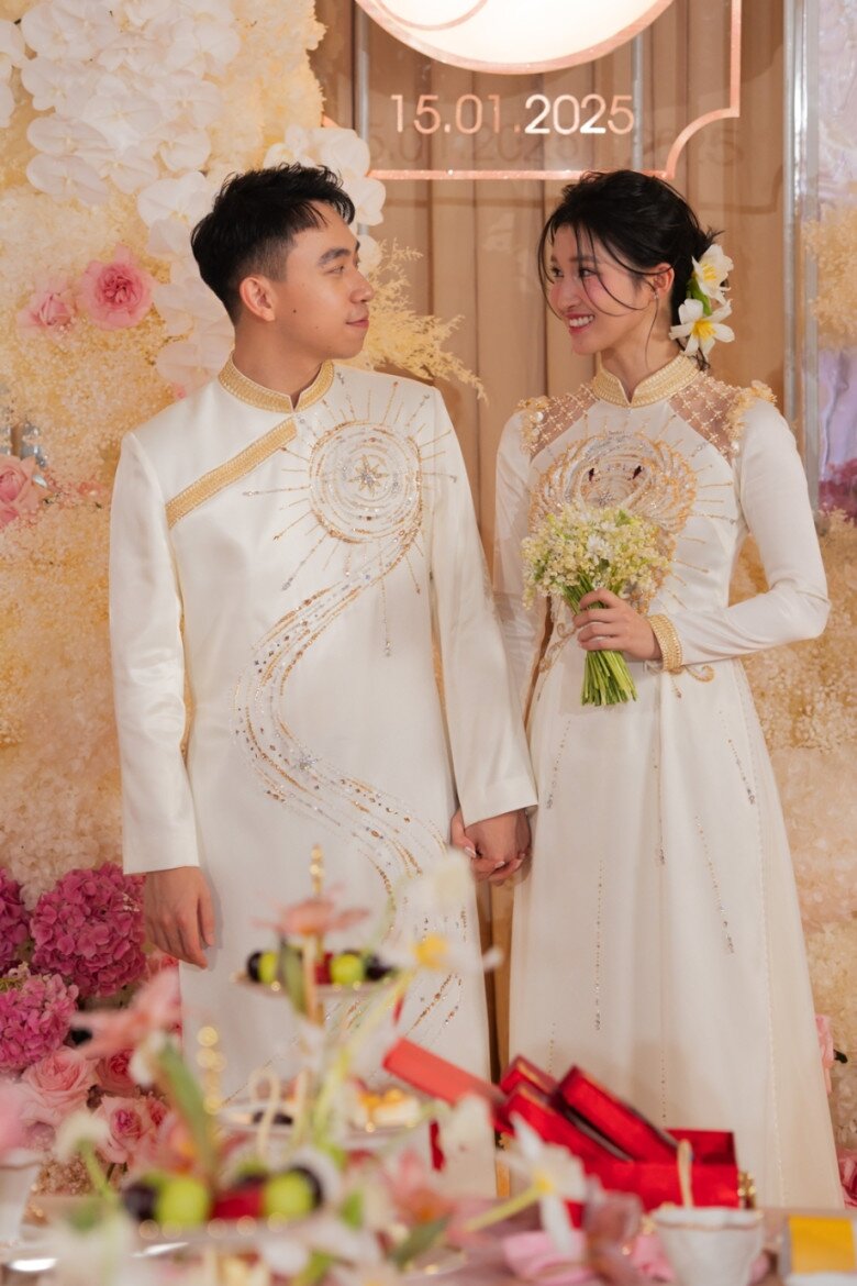 Bí quyết giữ eo con kiến cùng nụ cười toả nắng triệu view của 2 cô dâu hào môn mới tinh Vbiz - 6