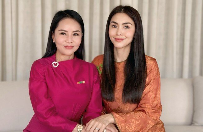 Tăng Thanh Hà liên tục xuất hiện nền nã với áo dài, sánh đôi đẹp tuyệt đối bên ông xã Louis Nguyễn - 4