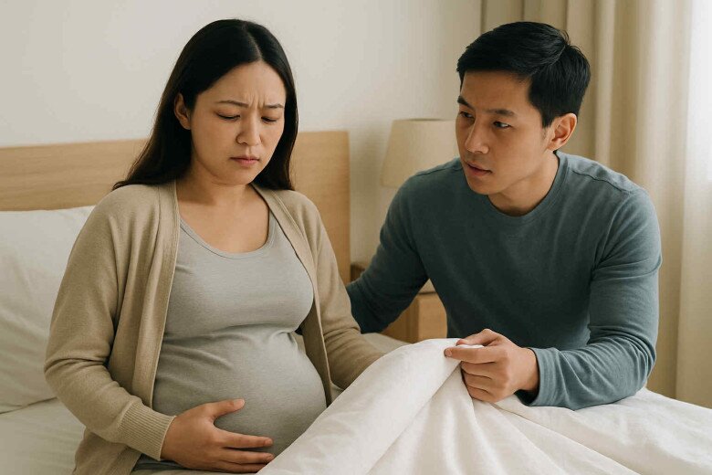 Cả nhà chồng nâng niu tôi như báu vật vì bầu con trai, cuộc điện thoại lúc nửa đêm hé lộ sự thật cay đắng - 1