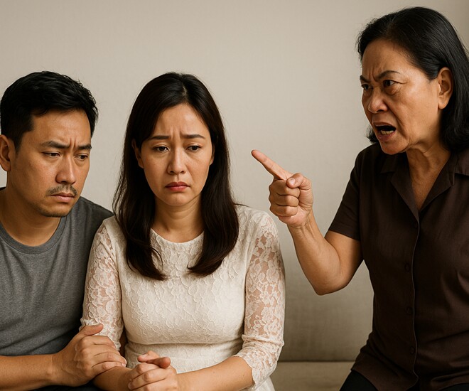 Ngay trong ngày cưới, tôi bị bà cô chồng nói &#34;Cây độc không trái, gái độc không con&#34; - 1