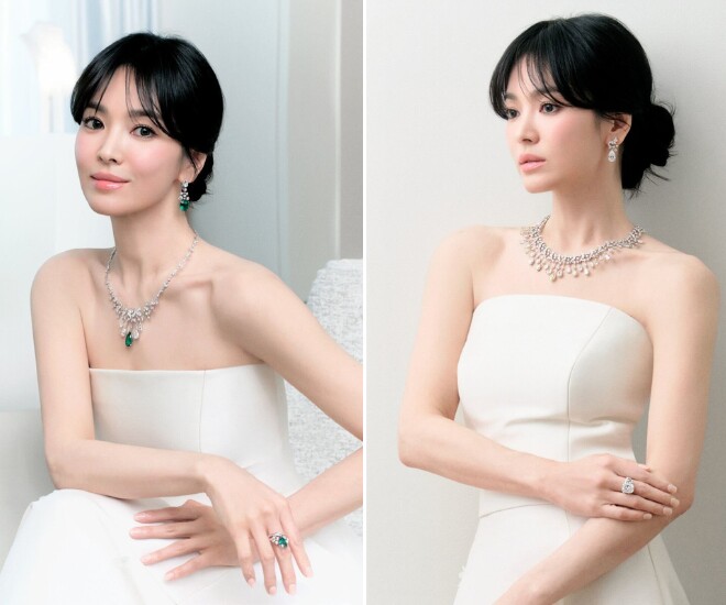 Kiểu tóc búi khiến Song Hye Kyo mê mẩn, vừa sang vừa xinh nhưng chỉ tốn 30 giây để làm - 1