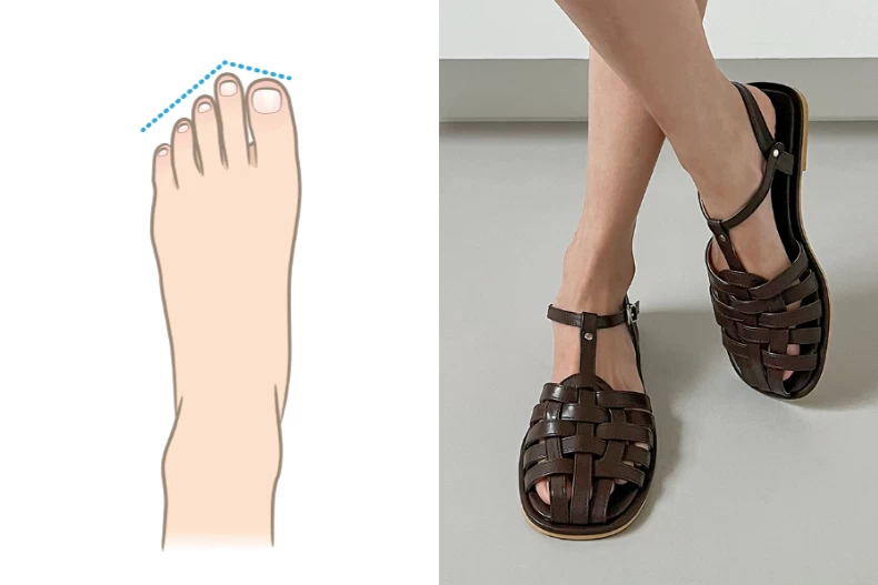 Cách chọn giày sandals chuẩn dáng chân: vừa đẹp vừa thon, đi hoài không mỏi - 4
