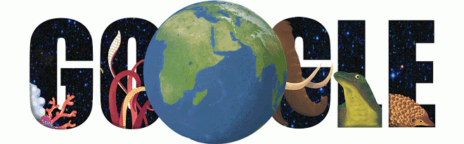 Ngày Trái Đất năm 2025: Google Doodle tôn vinh hành tinh qua 6 chữ cái đại diện 6 địa điểm độc đáo  - 1