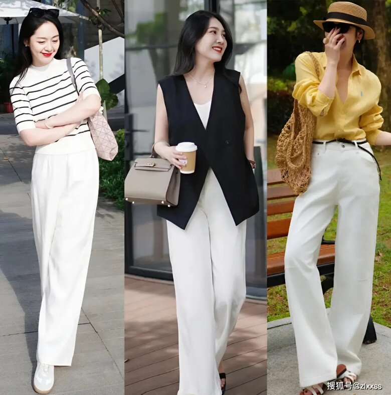 3 sai lầm khi mặc quần trắng làm &#34;phá dáng&#34;, dù bạn có chi bao nhiêu tiền thì cũng không thể sang đẹp lên được - 4