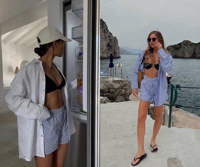 8 cách phối sơ mi đi biển chuẩn fashionista, mặc xong nhan sắc thăng hạng cứ chụp ảnh là xinh hết nấc - 2
