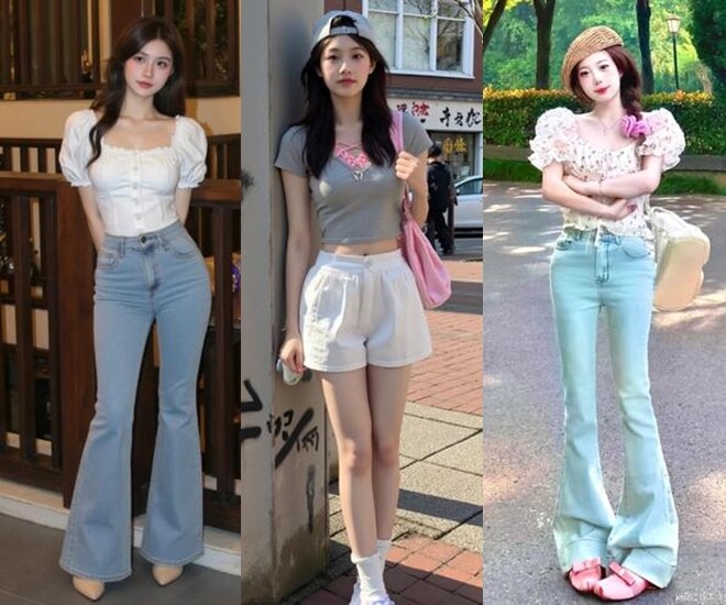 Hè đến áo dáng ngắn lại lên ngôi, các tín đồ thời trang đều diện theo cách này để trông cao và trẻ hơn - 1