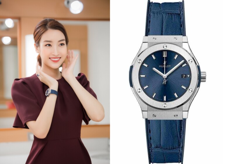 &#34;Hoa hậu nghèo nhất Việt Nam&#34; từng đeo đồng hồ vài trăm triệu nay có bộ sưu tập gần 10 tỷ, đeo món gần 7 tỷ đi bên chồng - 12